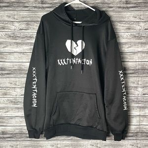 xxxtentacion sweatshirt - x- large